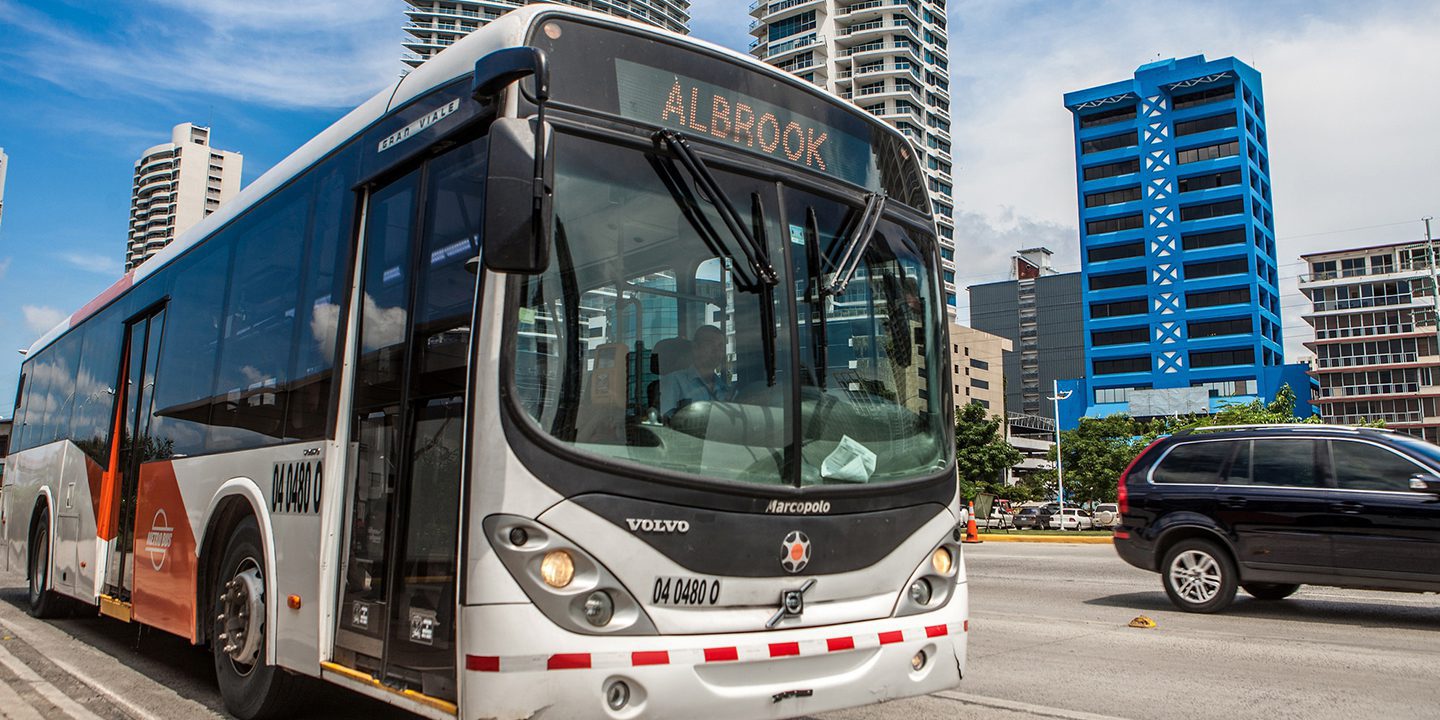 Metrobus in Panama City Panama