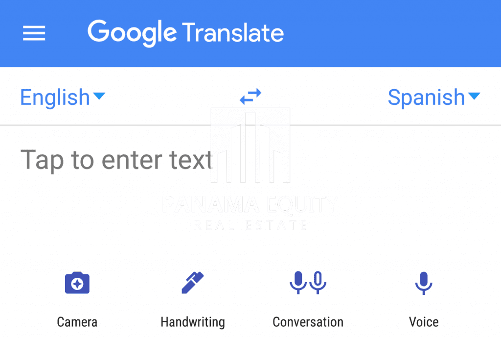 google translate spanish to english microphone
