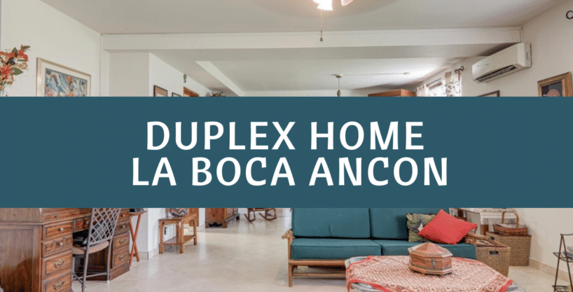 Duplex Home for Sale in La Boca Ancon