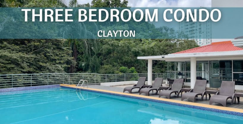 Centrally Located Three Bedroom Condo for Sale in Clayton