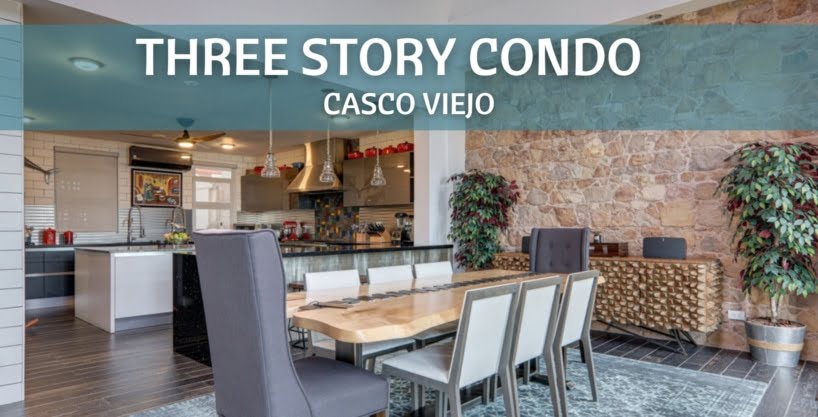 Condominio de lujo personalizado de 3 pisos en venta en Casco Viejo