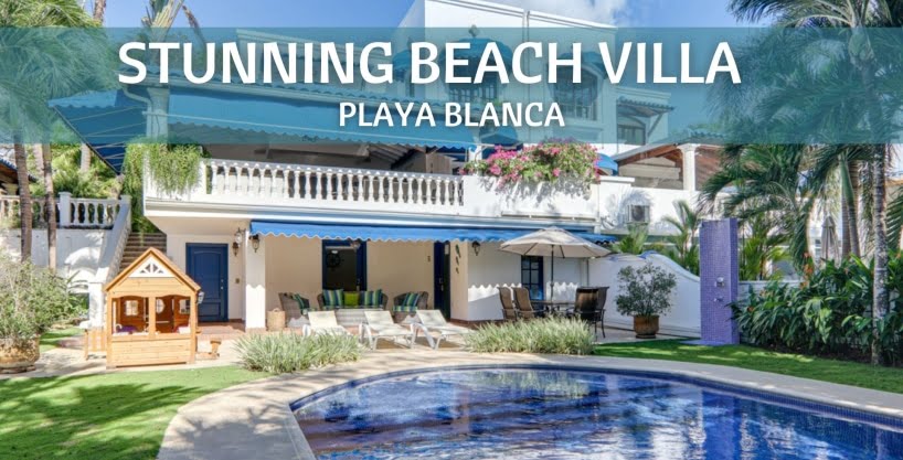 Impresionante villa de playa en venta en Playa Blanca