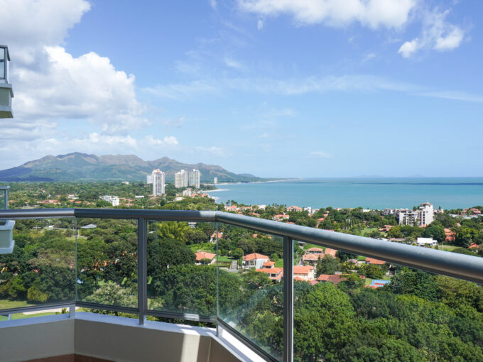 Balcony at this Coronado Golf Panama condo for sale